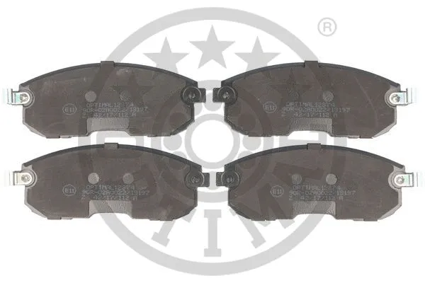 Brake Pad Set, disc brake (12374)