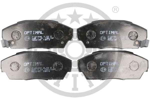 Brake Pad Set, disc brake (9652)