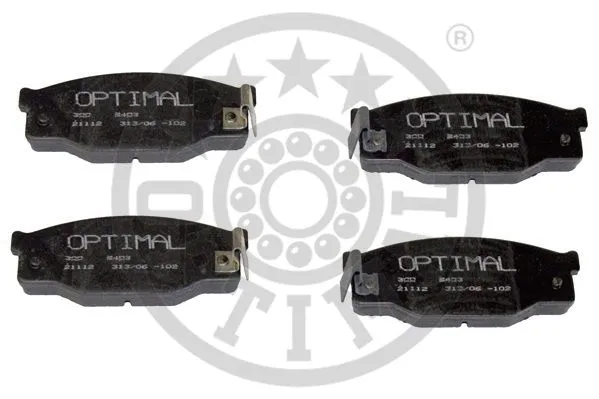 Brake Pad Set, disc brake (9403)