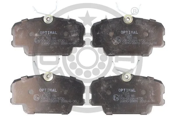 Brake Pad Set, disc brake (9304)