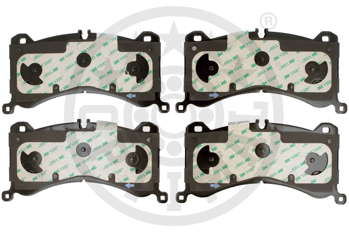 Brake Pad Set, disc brake (BP-12915)