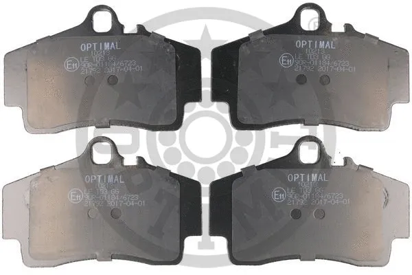 Brake Pad Set, disc brake (10213)
