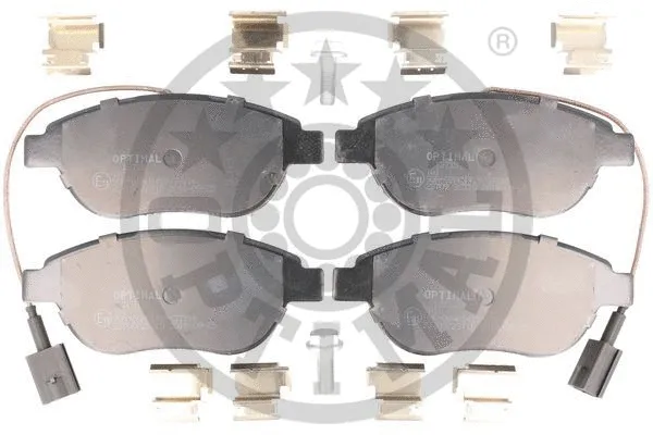 Brake Pad Set, disc brake (12715)