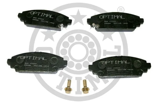 Brake Pad Set, disc brake (BP-10322)