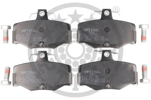 Brake Pad Set, disc brake (BP-09690)