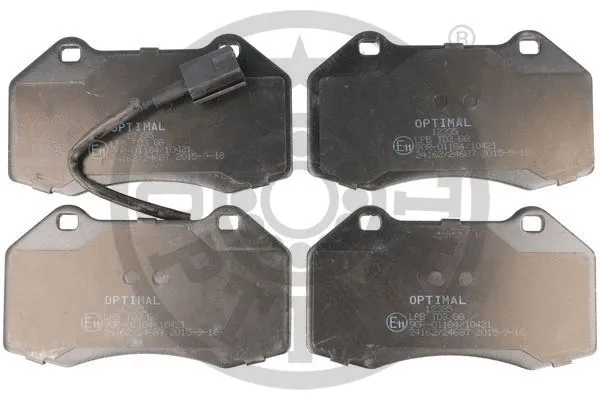 Brake Pad Set, disc brake (BP-12335)