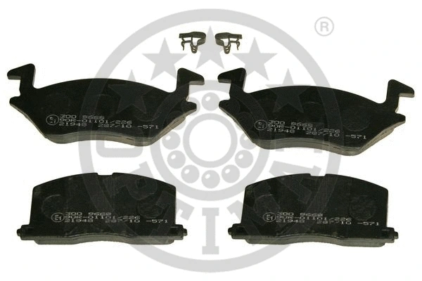 Brake Pad Set, disc brake (9668)