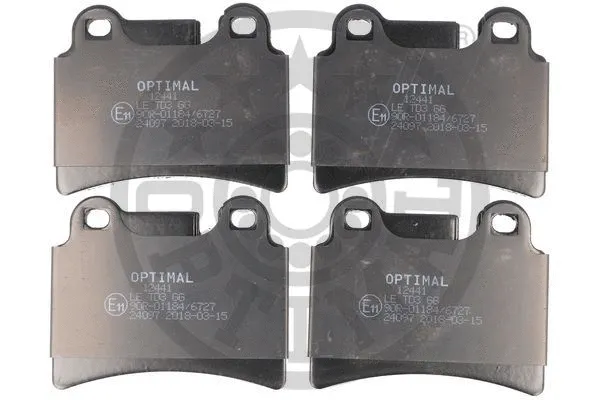 Brake Pad Set, disc brake (12441)