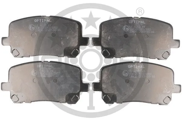 Brake Pad Set, disc brake (BP-12329)
