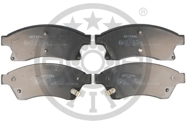 Brake Pad Set, disc brake (12399)