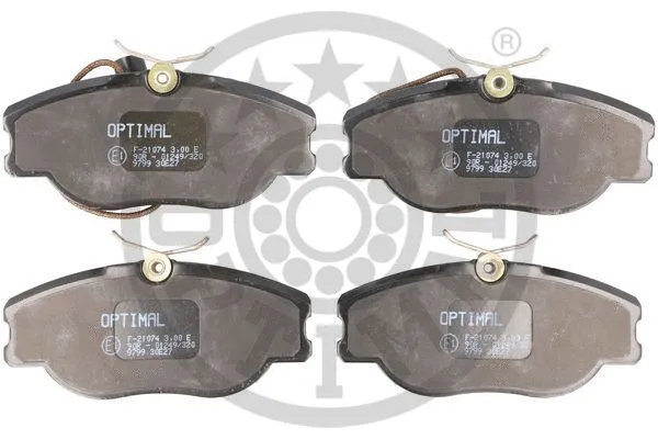 Brake Pad Set, disc brake (9799)