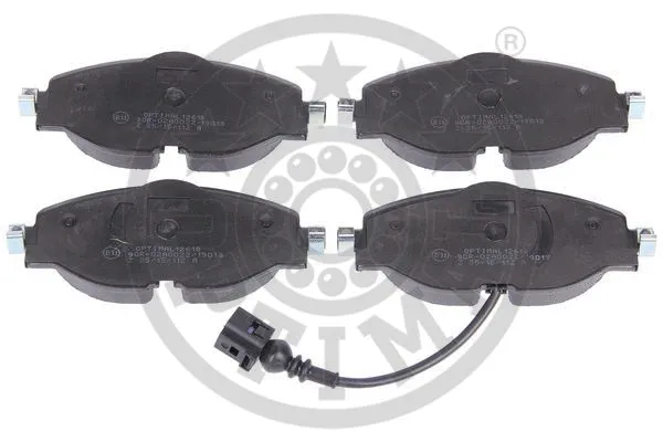 Brake Pad Set, disc brake (12618)