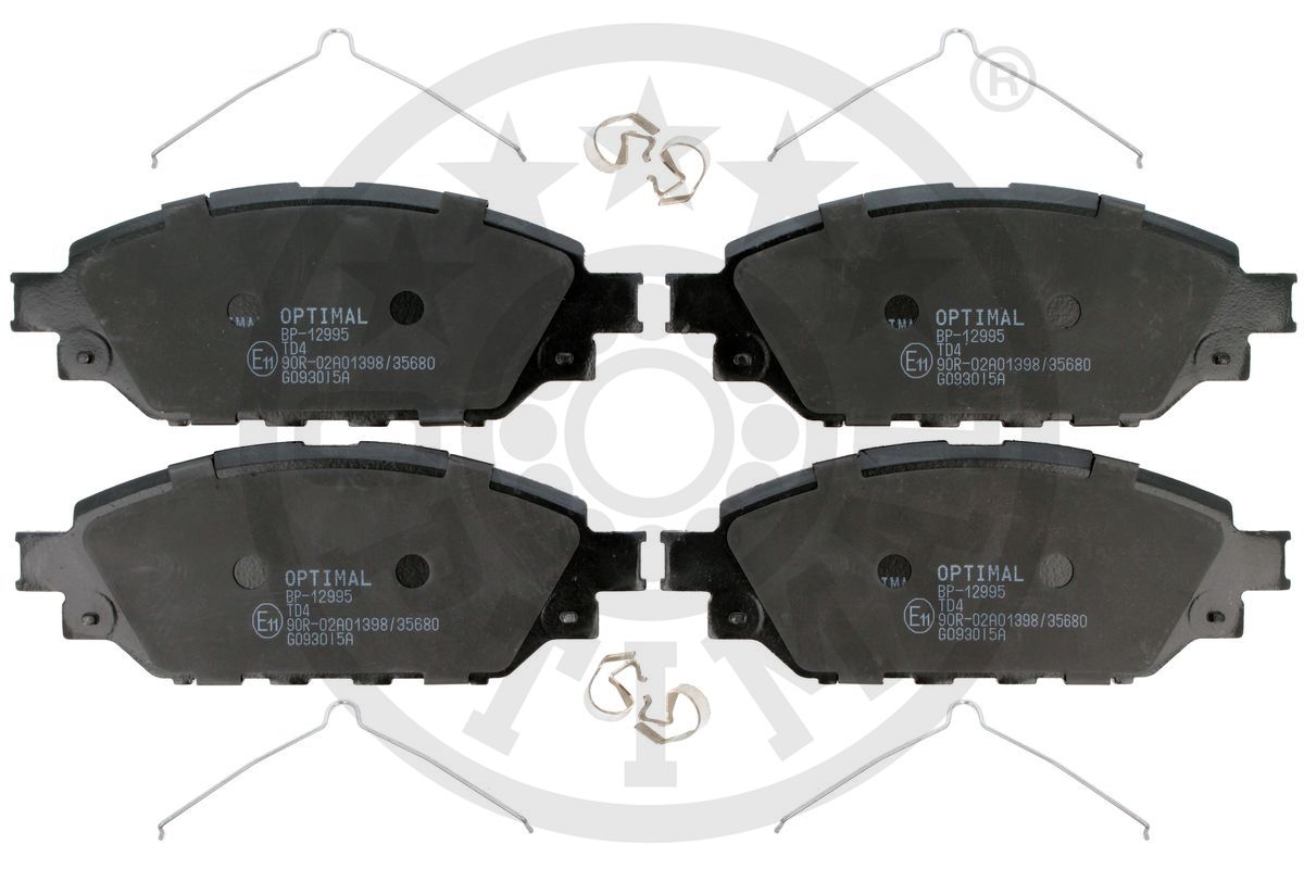Brake Pad Set, disc brake (BP-12995)