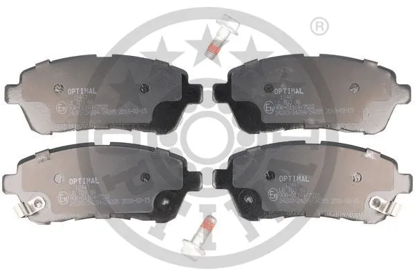 Brake Pad Set, disc brake (BP-12447)