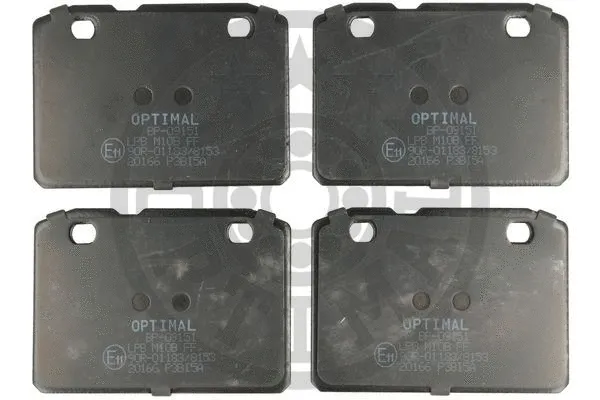 Brake Pad Set, disc brake (BP-09151)