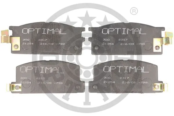 Brake Pad Set, disc brake (9317)