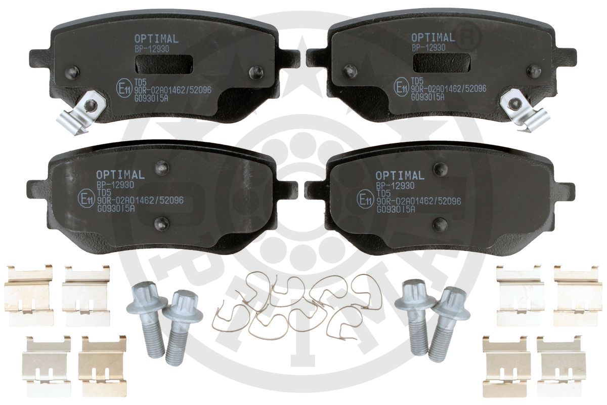 Brake Pad Set, disc brake (BP-12930)