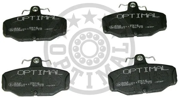 Brake Pad Set, disc brake (9512)