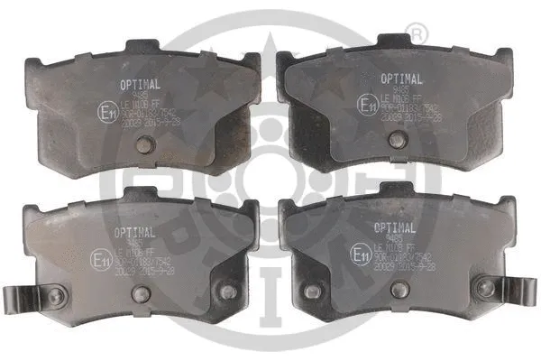 Brake Pad Set, disc brake (BP-09485)