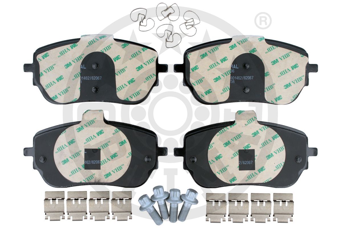 Brake Pad Set, disc brake (BP-12896)