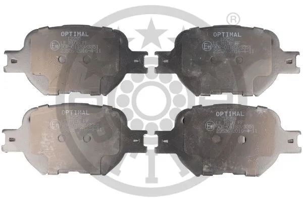 Brake Pad Set, disc brake (BP-12258)