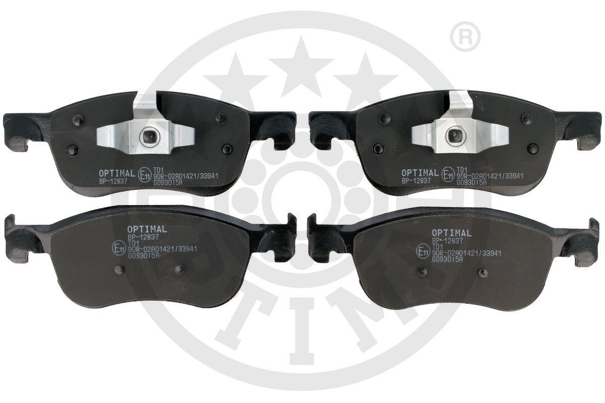 Brake Pad Set, disc brake (BP-12837)