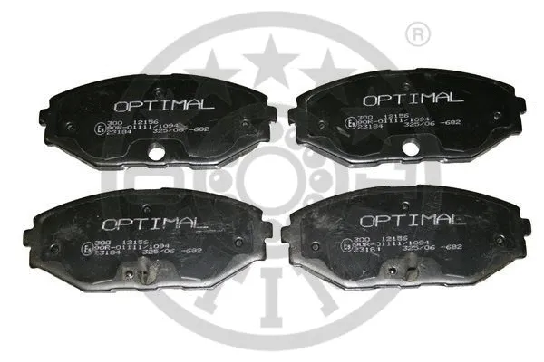 Brake Pad Set, disc brake (12156)
