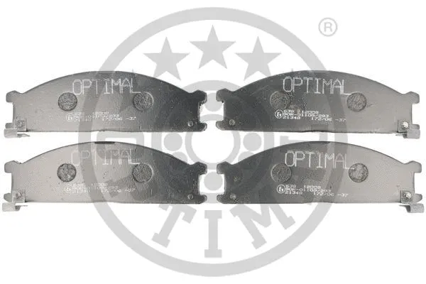 Brake Pad Set, disc brake (12008)