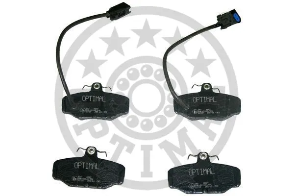 Brake Pad Set, disc brake (9867)