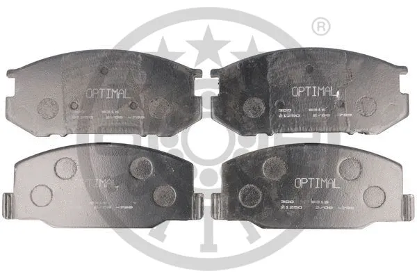 Brake Pad Set, disc brake (9316)