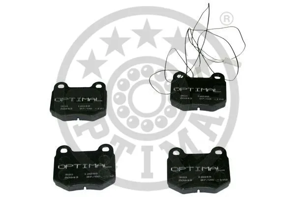 Brake Pad Set, disc brake (12048)