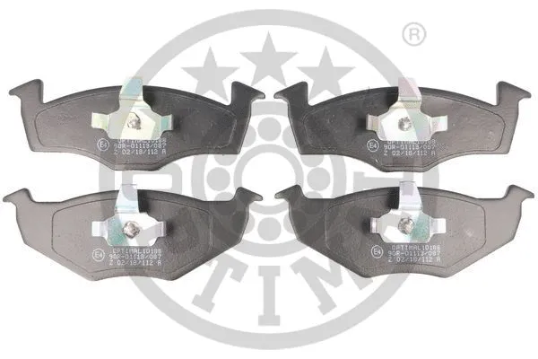 Brake Pad Set, disc brake (10188)