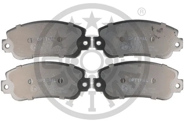 Brake Pad Set, disc brake (12043)