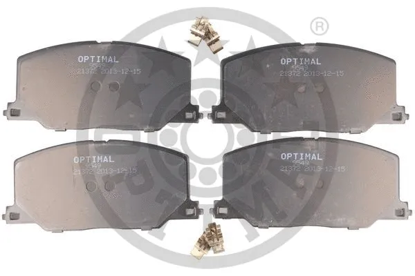 Brake Pad Set, disc brake (9549)