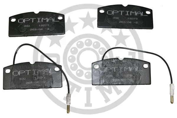 Brake Pad Set, disc brake (12073)