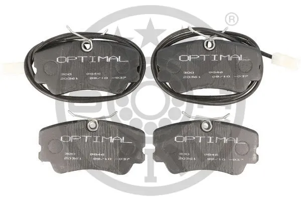 Brake Pad Set, disc brake (9846)