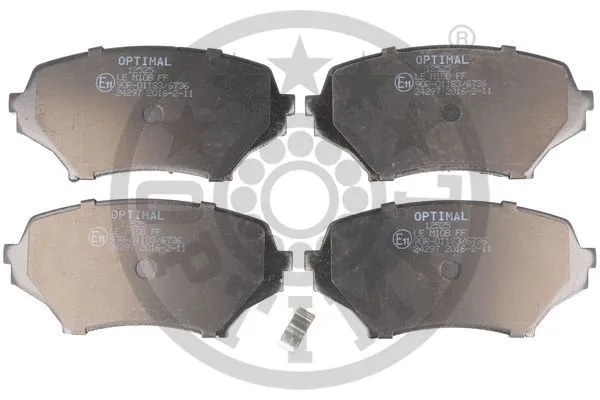 Brake Pad Set, disc brake (12525)