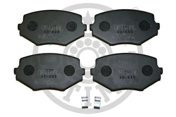 Brake Pad Set, disc brake (BP-12326)