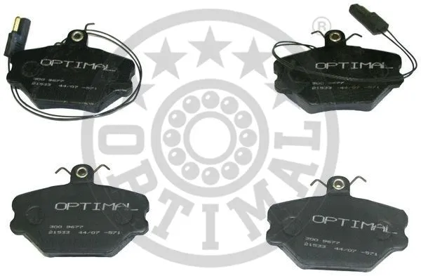 Brake Pad Set, disc brake (9677)