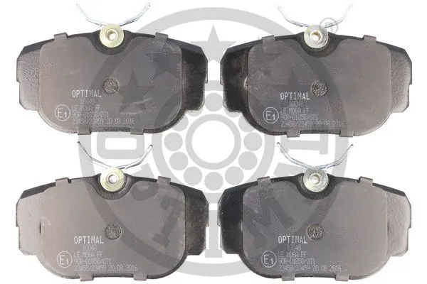 Brake Pad Set, disc brake (BP-10048)
