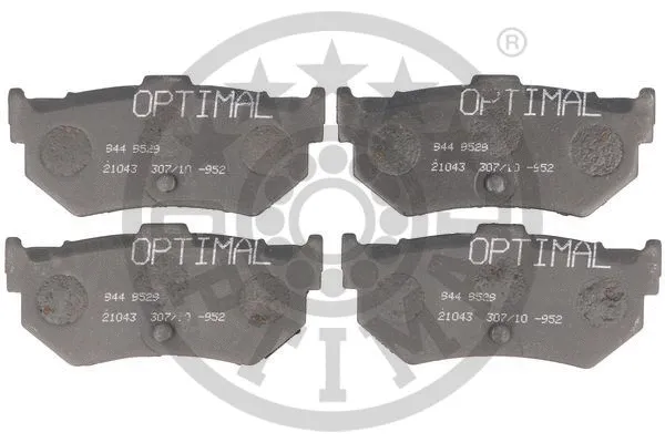 Brake Pad Set, disc brake (9529)