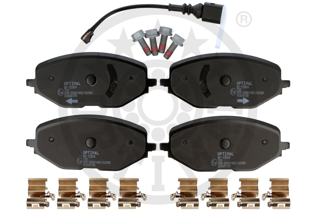 Brake Pad Set, disc brake (BP-12954)