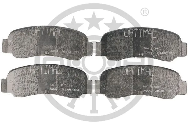 Brake Pad Set, disc brake (9210)