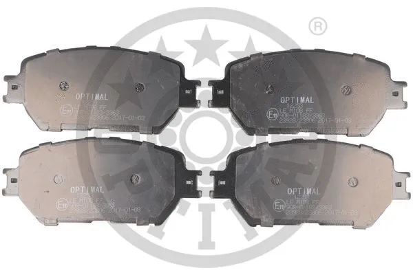 Brake Pad Set, disc brake (BP-12253)