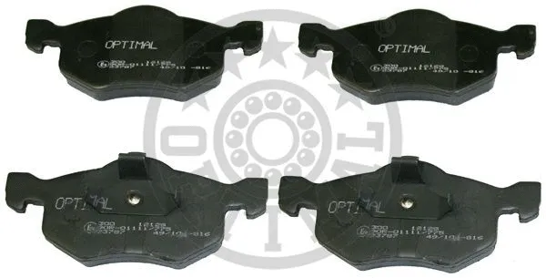 Brake Pad Set, disc brake (12129)