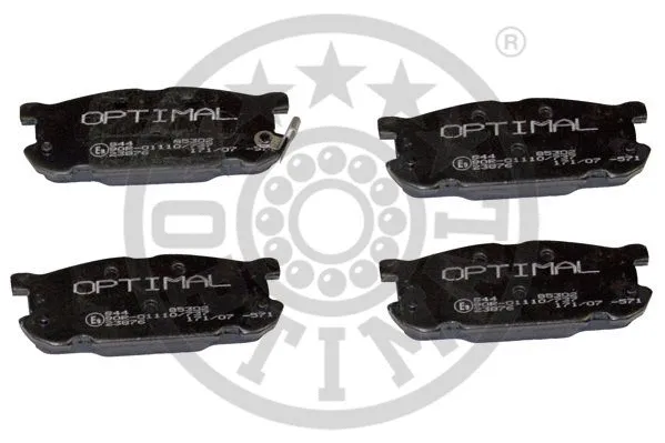 Brake Pad Set, disc brake (85302)