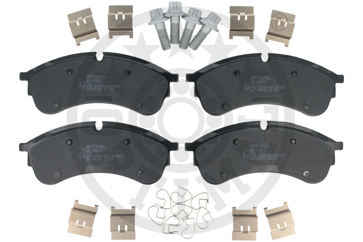 Brake Pad Set, disc brake (BP-12823)