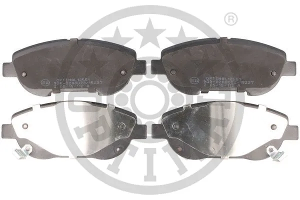 Brake Pad Set, disc brake (BP-12551)