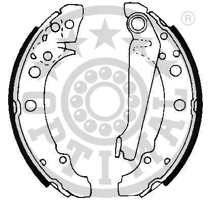 Brake Shoe Set (BB-0450)