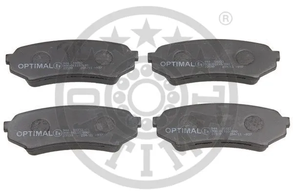 Brake Pad Set, disc brake (10333)